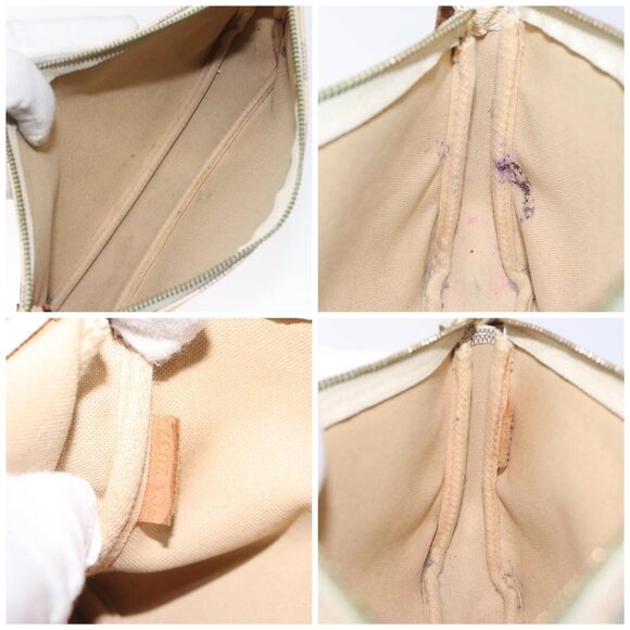 LOUIS VUITTON Damier Azur Pochette Accessoires Pouch - Picture 15 of 16